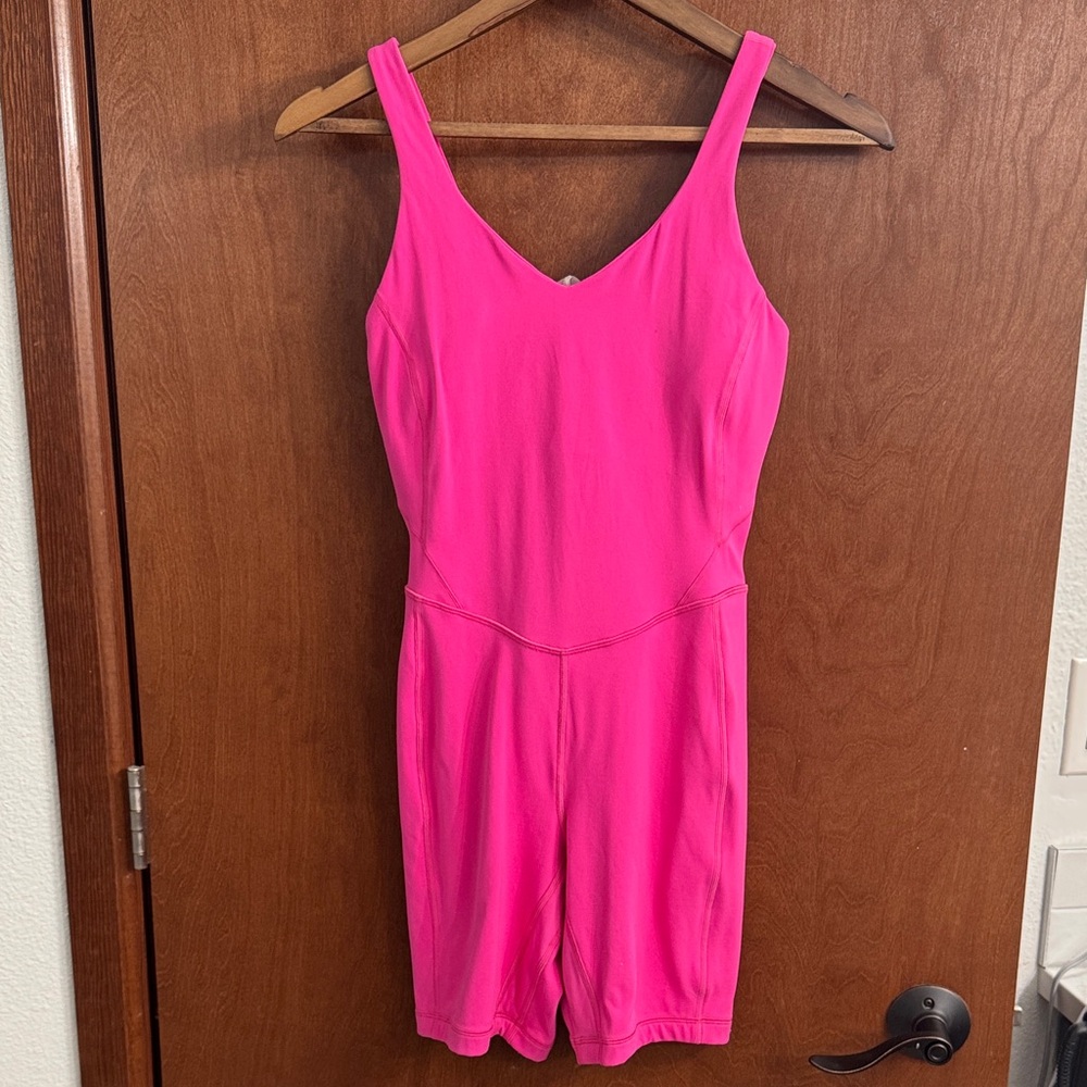 Lululemon pink onesie